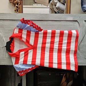 Red White and Blue Ric Rac Shirt